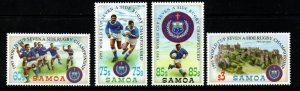 SAMOA SG894/7 1993 RUGBY WORLD CUP MNH