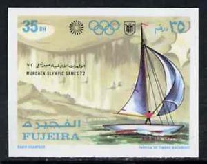 Fujeira 1971 Sailing 35Dh from Munich Olympic Games imper...