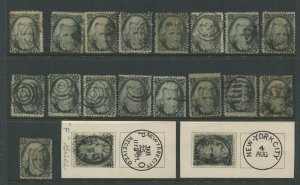 260+ Jackson 73 & Grill Used Stamp Students Study Lot Scott CV $15,000+ (Lot775)