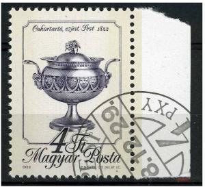 Hungary 1988 - Scott 3164 CTO - Silver Sugar Bowl 