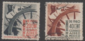 Mexico - 1940 - SC C114-15 - Used