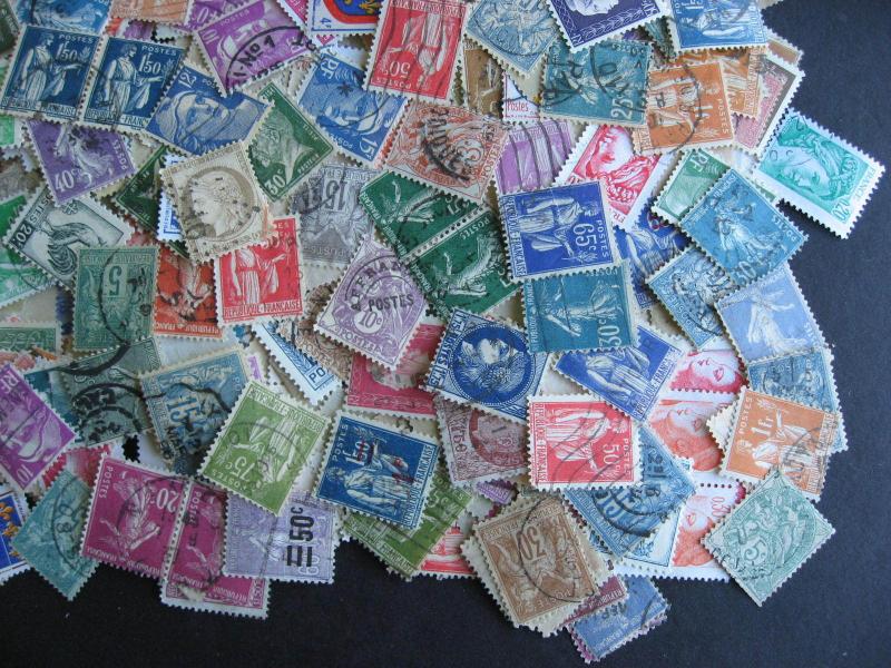 FRANCE gambler mixture (duplicates,mixed cond) of 1000 watch the old stuff!