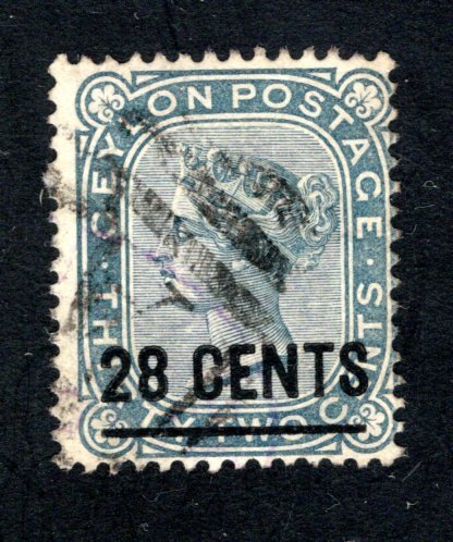 Ceylon #127,  F/VF, Used,   CV $2.75 ......  1290096