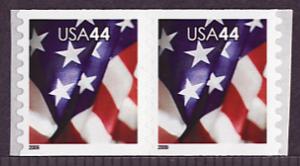 4394 Flag self-adhesive coil pair