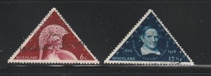 Netherlands 204-205 Set U Famous People (C)