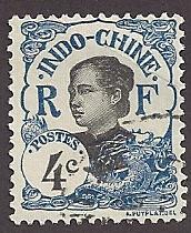 Indo-China  Scott 43  Used  