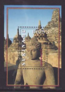 Surinam-Sc#1147- id8-unused NH sheet-Temples-1998-