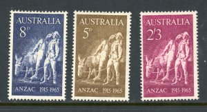 Australia 385-387 MH 1965