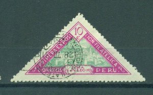 Peru sc# 287 used cat value $1.75