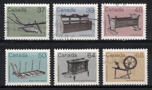 Canada - Artifact Definitives - VG Condition # 927 - 933 Used - Set of Six
