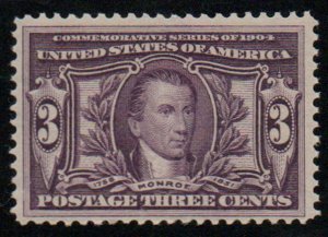 USA #307 F/VF OG NH, vivid color! CHOICE! Retail $170