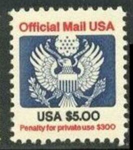 US Stamp #O133 MNH Official Single