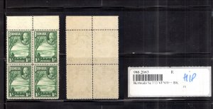 9862063 Bermuda Sc 113 VFNH++ BK4 HiCV IMPRINT