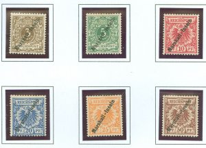 Marshall Islands #7-12 Unused Single (Complete Set)