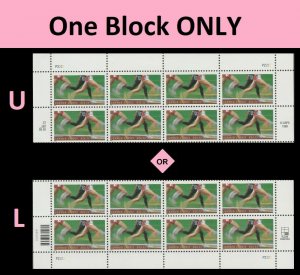 US 3397 Summer Sports 33c plate block P2222 (8 stamps) MNH 2000