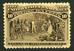 U.S. #237 MINT OG HR