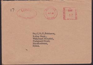 GB LUNDY 1985 20p Puffin on cover ..........................................5734