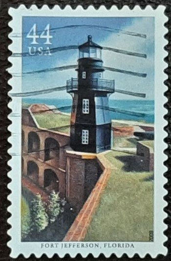 US Scott # 4413; used 44c Florida Lighthouse, 2009; VF centering; off paper