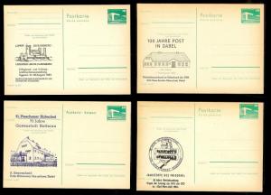 EAST GERMANY - DDR (48) Unused Cacheted Postal Cards Various Events ALL MNH