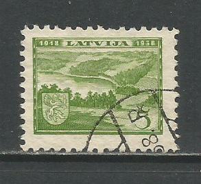 Latvia    #201  Used  (1938)