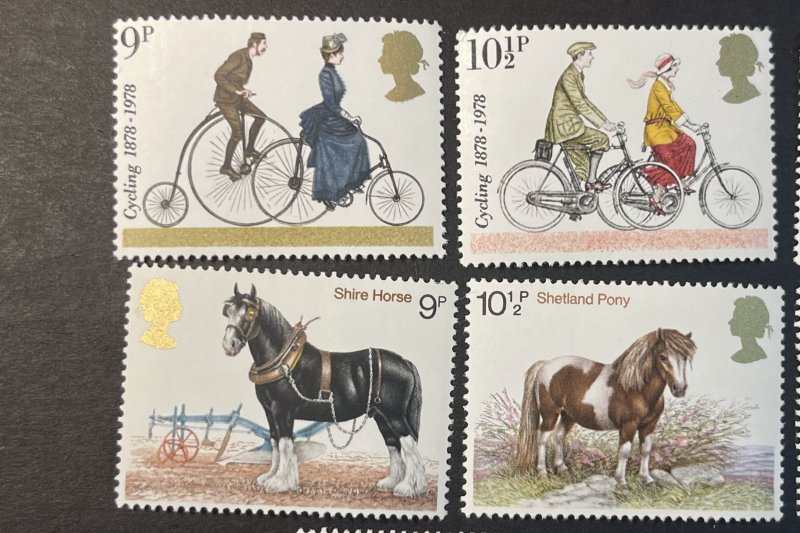 GREAT BRITAIN # 831-846-MINT/NEVER HINGED---4 COMPLETE SETS---1978