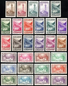 French Andorra Stamps # 23-63A MLH+MH VF Scott Value $661.00