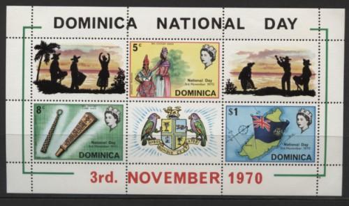 Dominica 303a (SG MS311) MNH Souvenir Sheet
