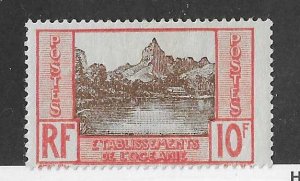 French Polynesia  Sc #74  10Fr  OG VF