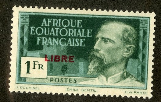 FRENCH EQUATORIAL AFRICA 108 MH SCV $20.00 BIN $9.00 PERSON