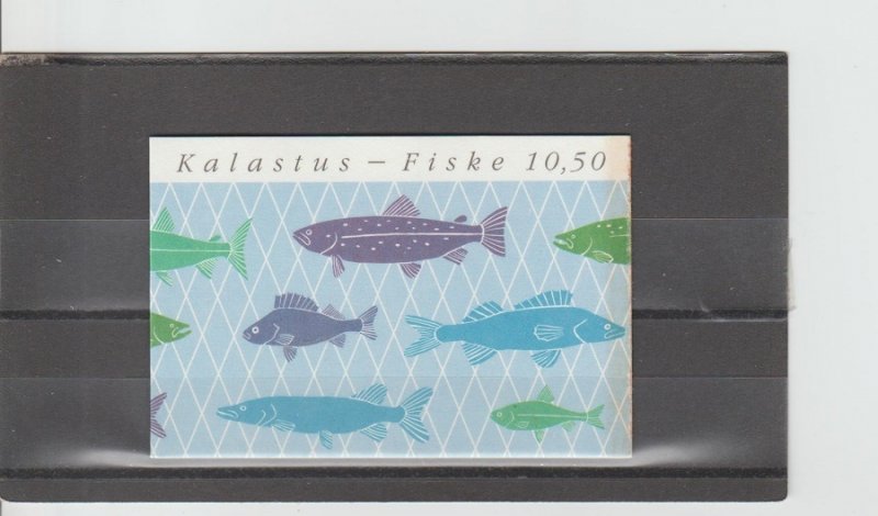 Finland  Scott#  863  MNH  Complete Booklet (1991 Fishing)