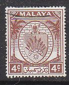 Malaya Negri Sembilan 1949 Sc 41 4c Used