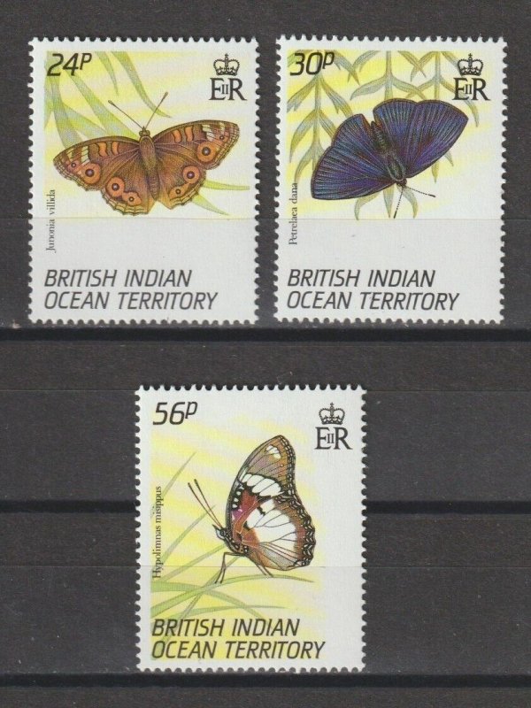 BRITISH INDIAN OCEAN TERRITORY 1994 SG 152/4 MNH