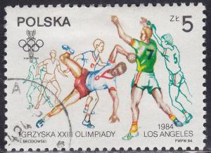 Poland 2617 Olympic Handball 1984