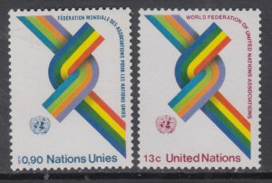 UN New York 272-273 MNH VF