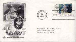 United States, First Day Cover, Art