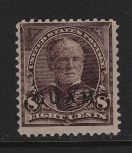 Guam scott # 7 F-VF OG mint lightly hinged with nice color cv $ 125 ! see pic !