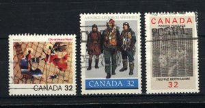 Can #1040,1043-44   -4   used VF 1984 PD