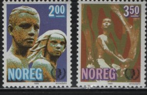 NORWAY 863-864   MNH   YOUTH YEAR 1985