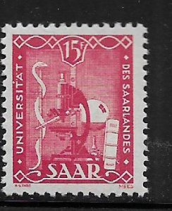 SAAR, 203, MINT HINGED , MICROSCOPE