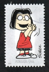 New 2022 - (60c) - Peanuts Characters Marcie USED Single Off Paper