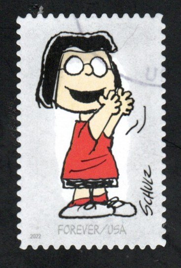 New 2022 - (60c) - Peanuts Characters Marcie USED Single Off Paper