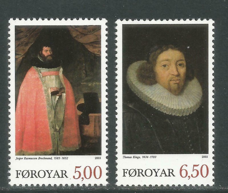 Faroe Islands 2003 #436-7 MNH. Religion