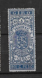 CUBA STAMP   MNG #MAYOH28