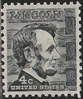 1282a MNH single Abraham Lincoln, tagged - no per item S&H fee