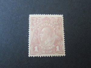 Australia 1915 Sc 22a KGV MH