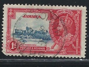 Jamaica 109 Used 1935 issue  rounded corner (RR) (fe1711)