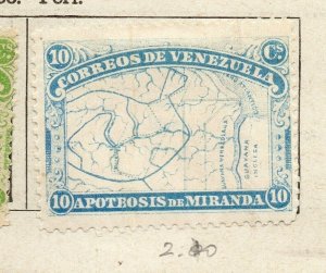 Venezuela 1896 Early Issue Fine Mint Hinged 10c. NW-169096