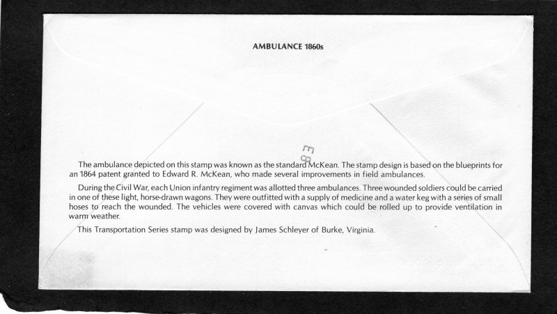 2128a Ambulance, FDC PNC/3 Artmaster