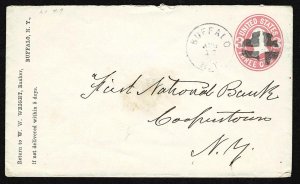 Buffalo NY - W W Wright Banker - 1860's