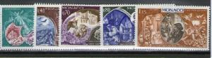Monaco 743-747 MNH